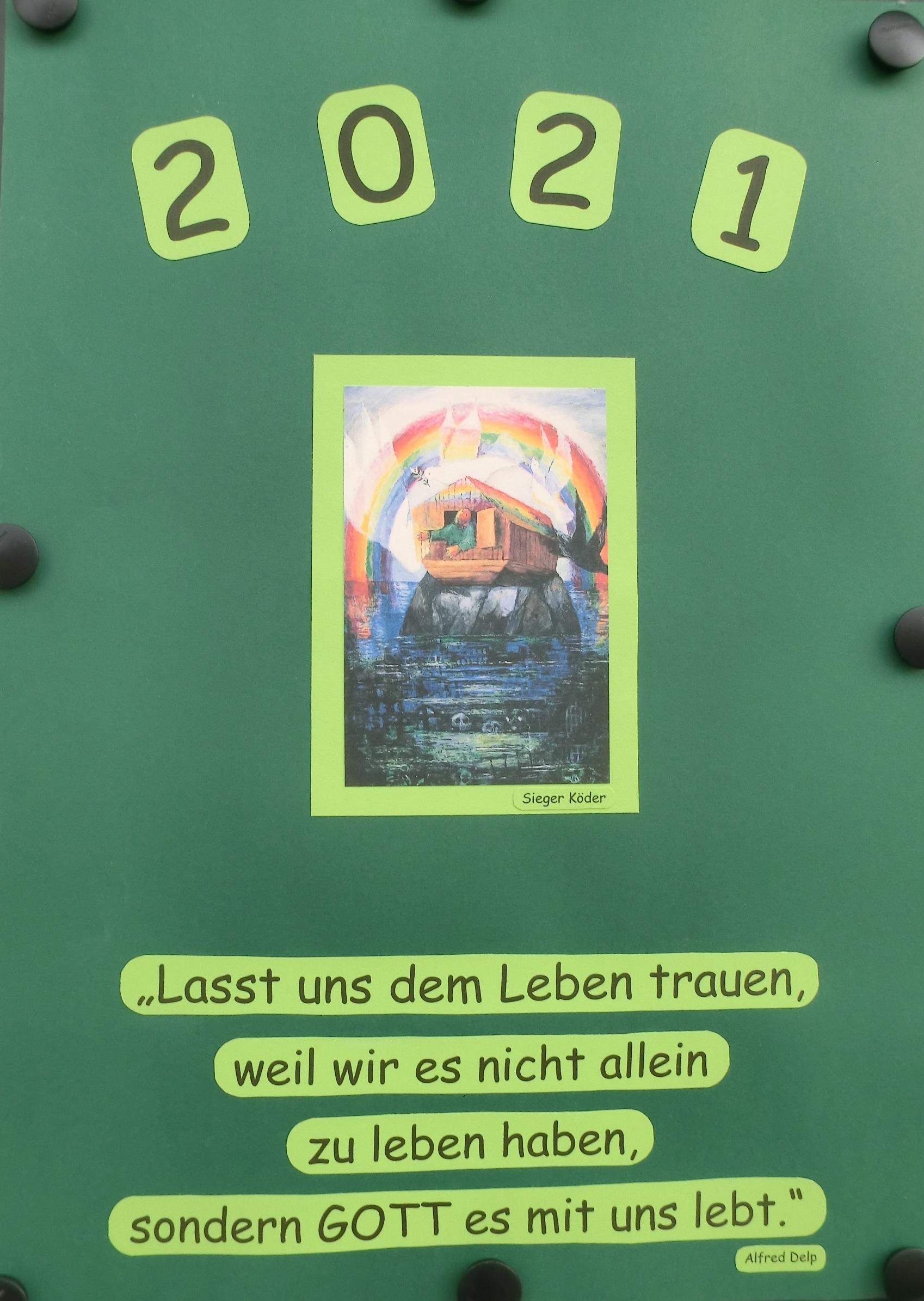 Plakat St. Bonifatius Büdingen 1 2021