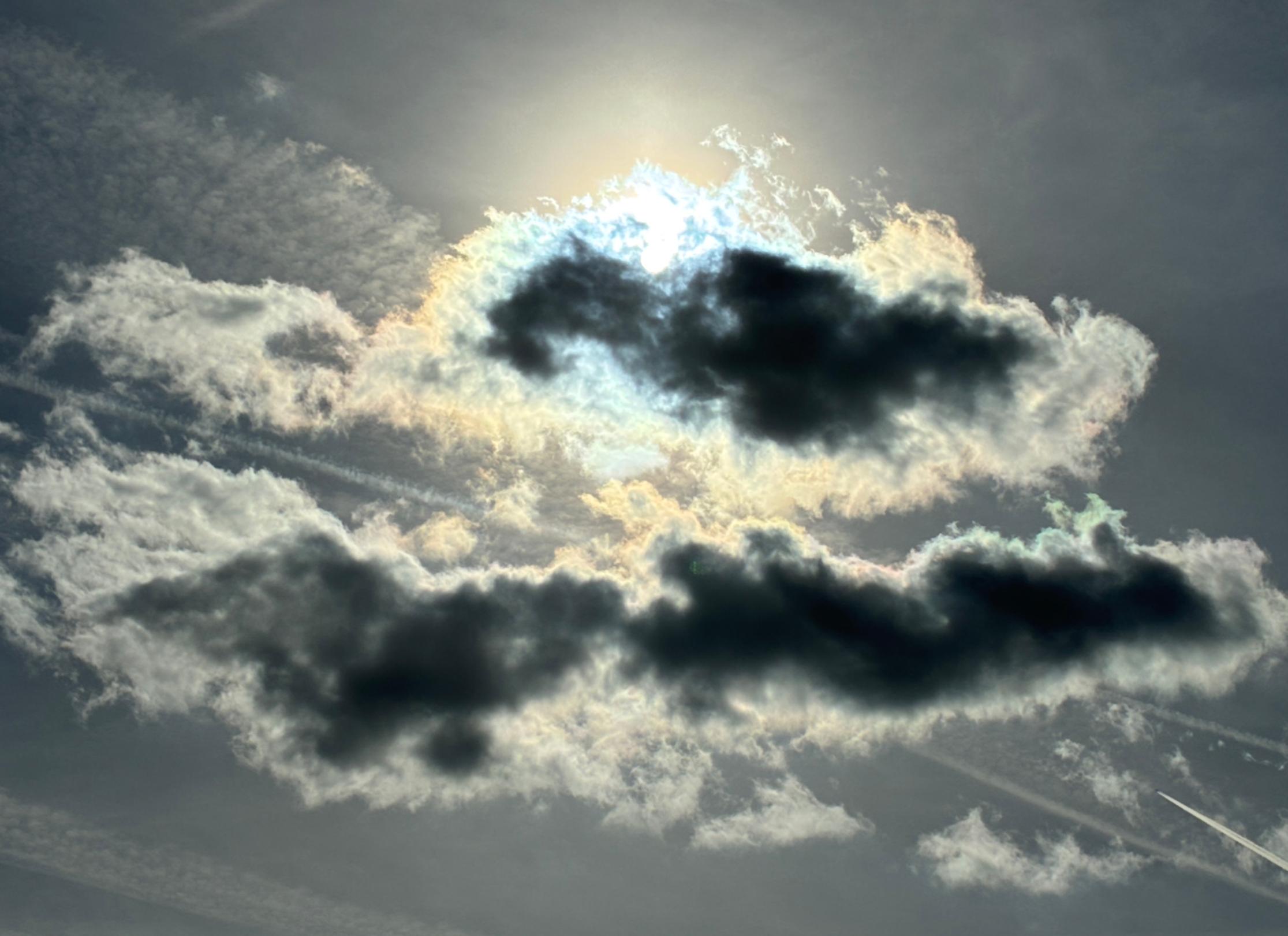 Wolken und Licht