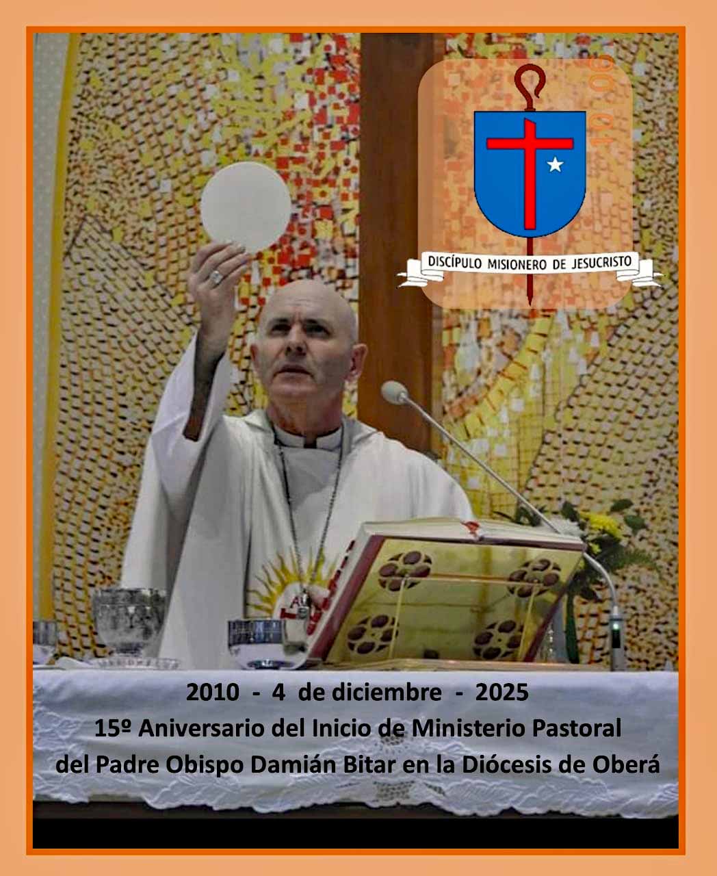 Jubiläum - Bischof Bitar (c) Diocesis de Oberá (Facebook)