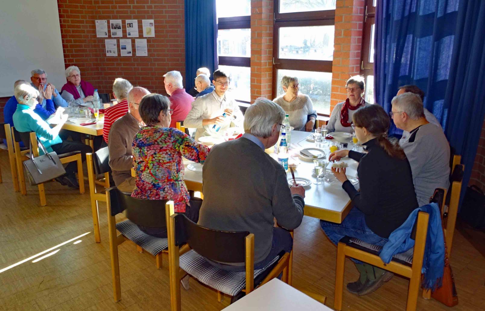 Büttelborn, 02. Februar 2025: Interessierte Gäste des Neujahrsempfangs. (c) Andreas Schneiker