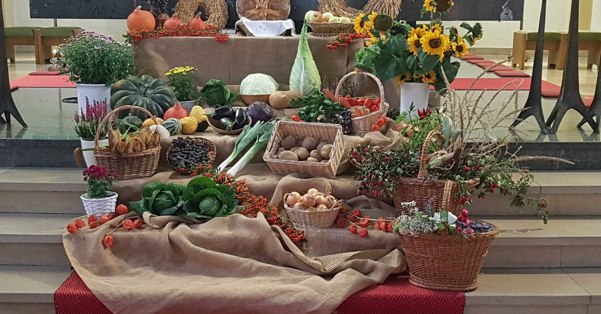 Erntedank in unserer Pfarrgruppe Pfarrgruppe GroßGerau / Büttelborn
