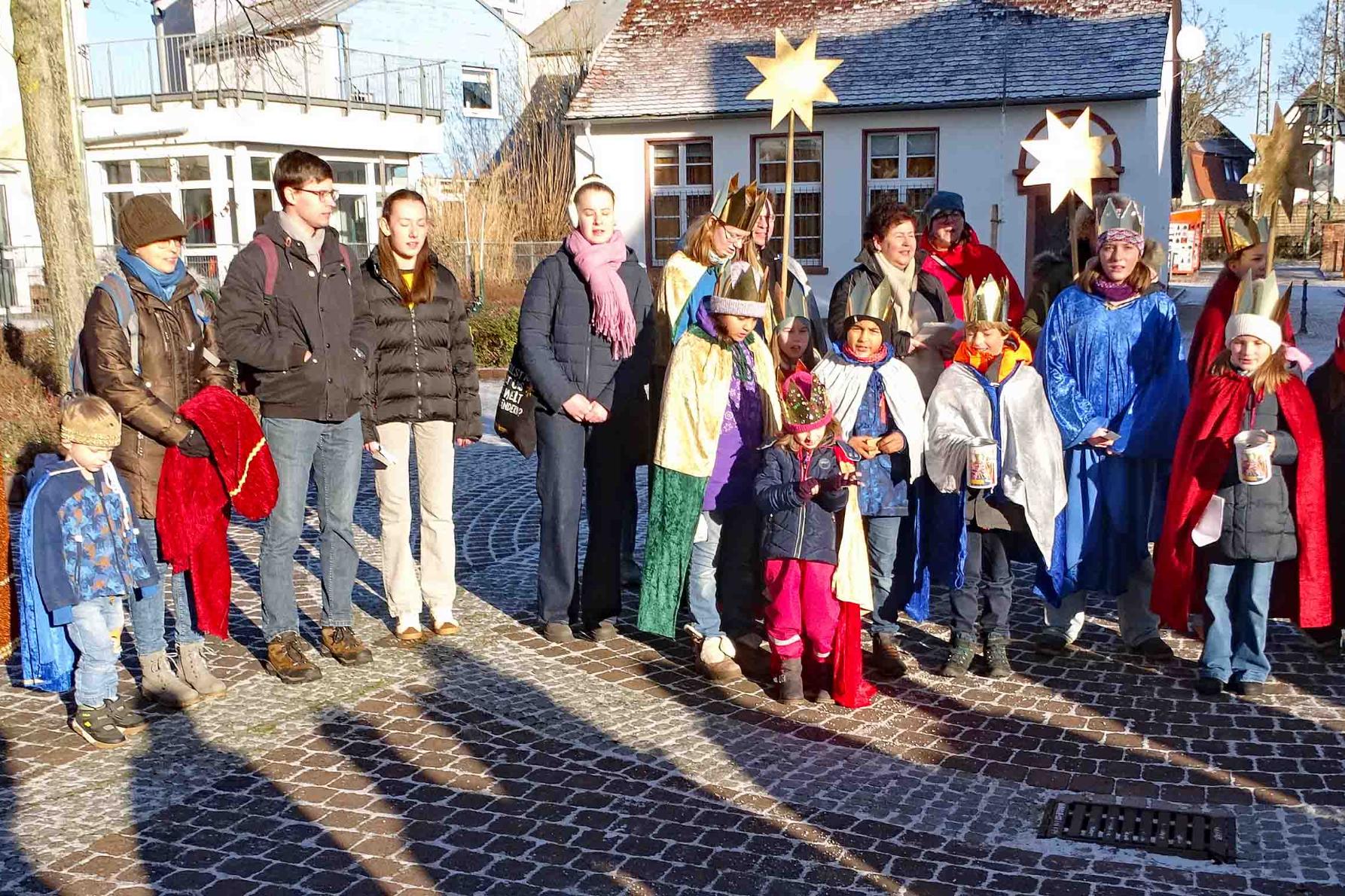 Sonntag, 11. Januar 2026: Sternsingerabschluss in St. Walburga.