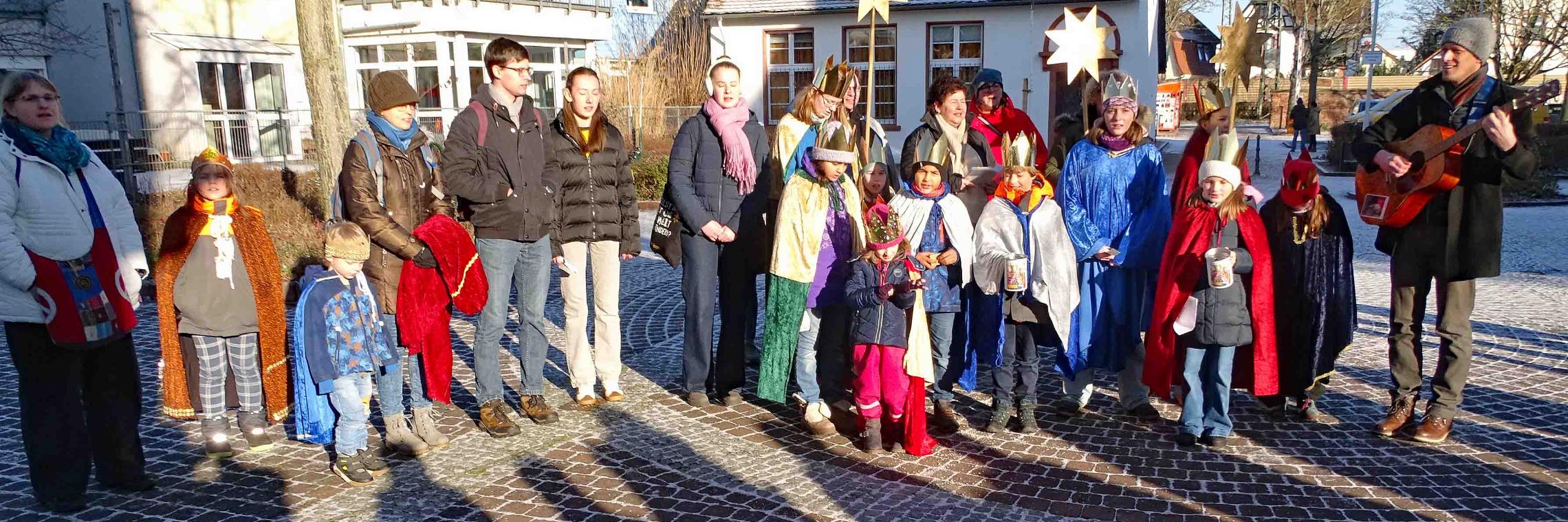 Sonntag, 11. Januar 2026: Sternsingerabschluss in St. Walburga.