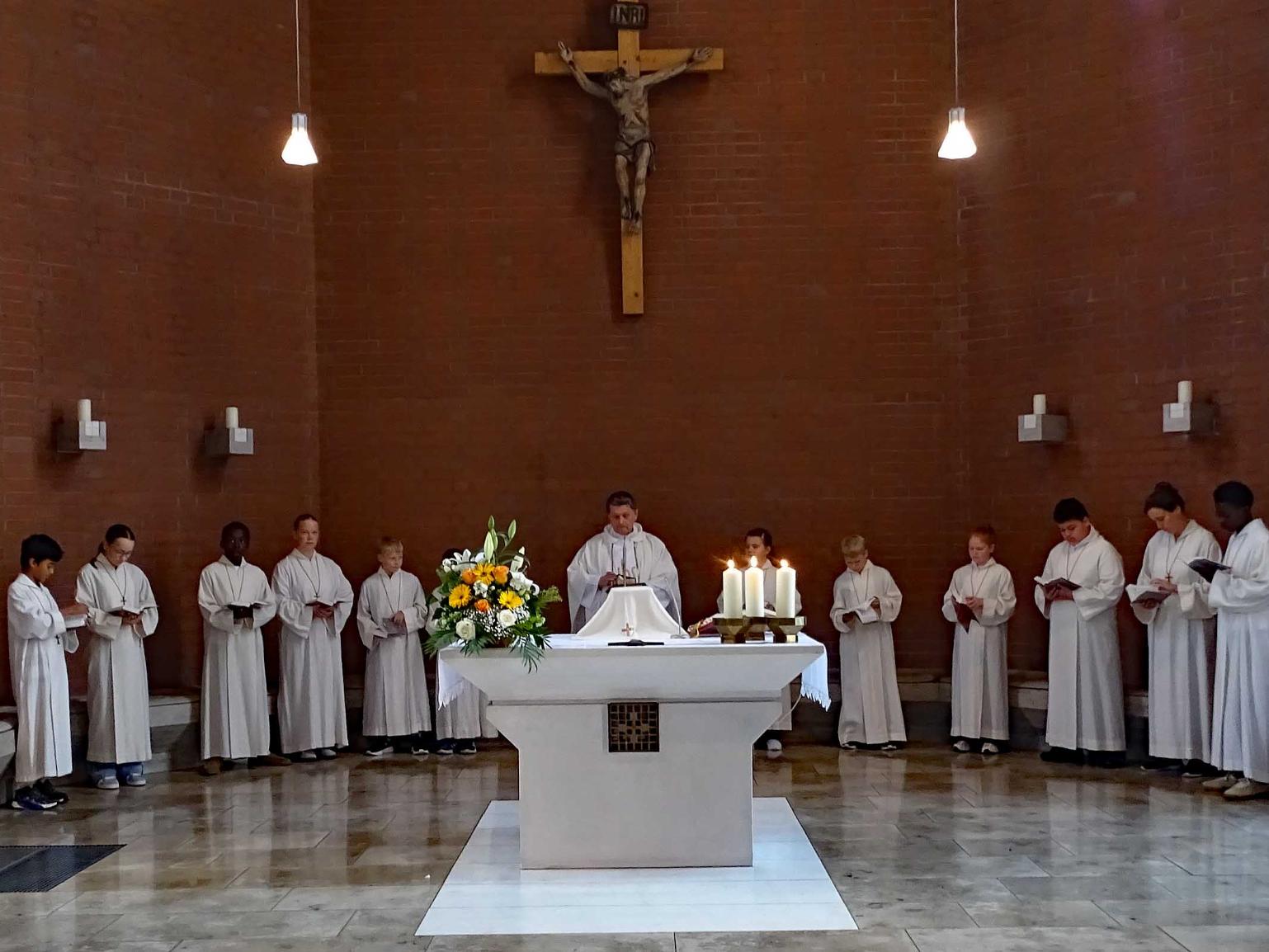 Büttelborn, 23. August 2026: Jubiläumsgottesdienst in der Pfarrkirche St. Nikolaus von der Flüe.