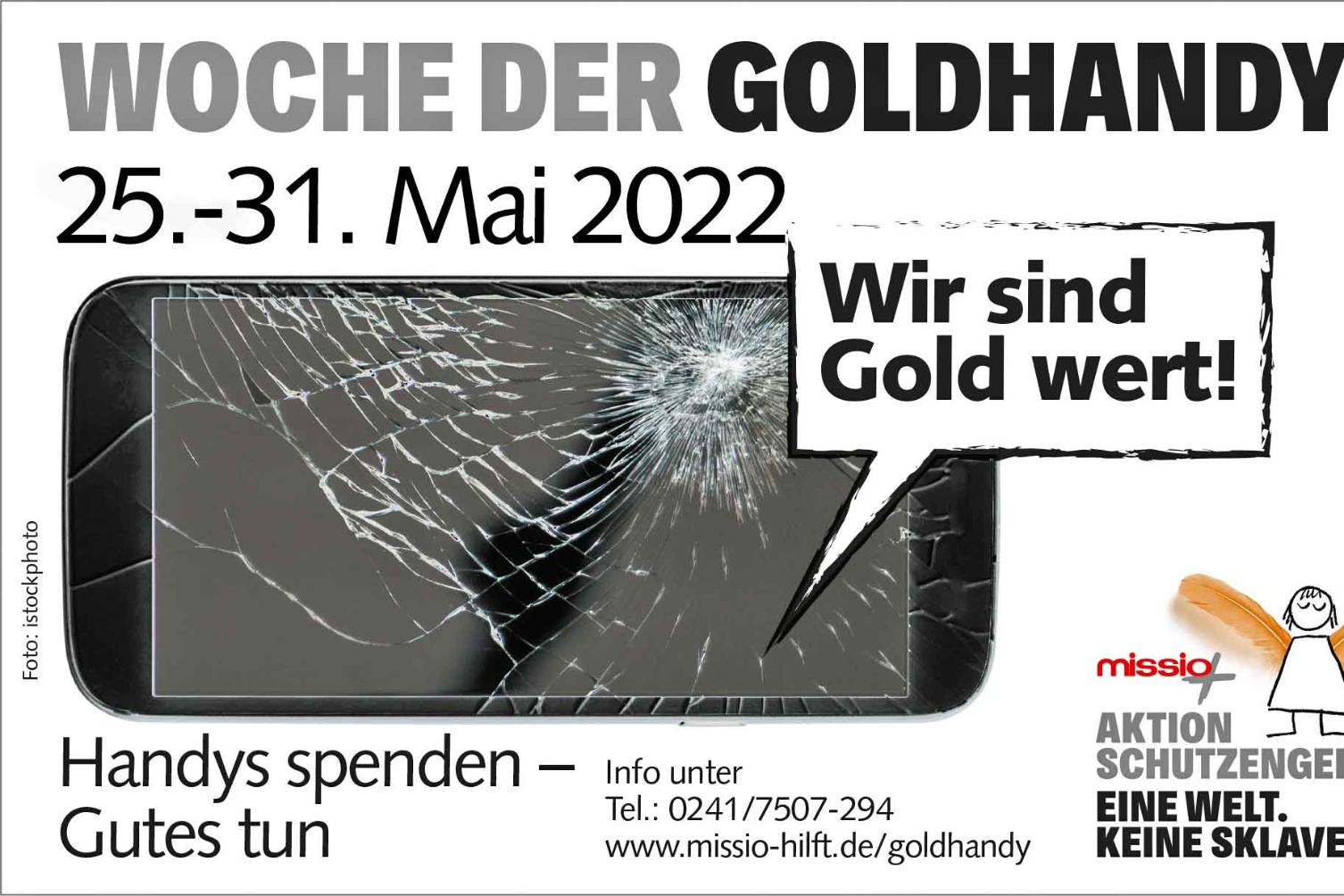 MISSIO Goldhandywoche (c) MISSIO