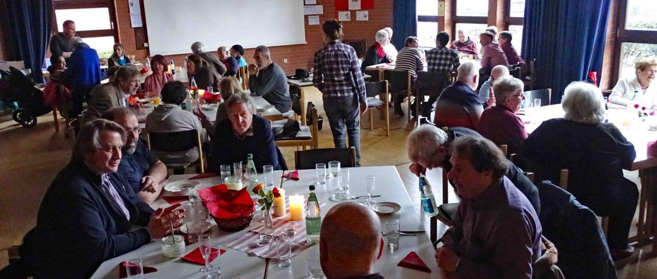 Büttelborn. 1. Februar 2026: Neujahrsempfang mit Benefiz-Mittagessen in St. Nikolaus von der Flüe.