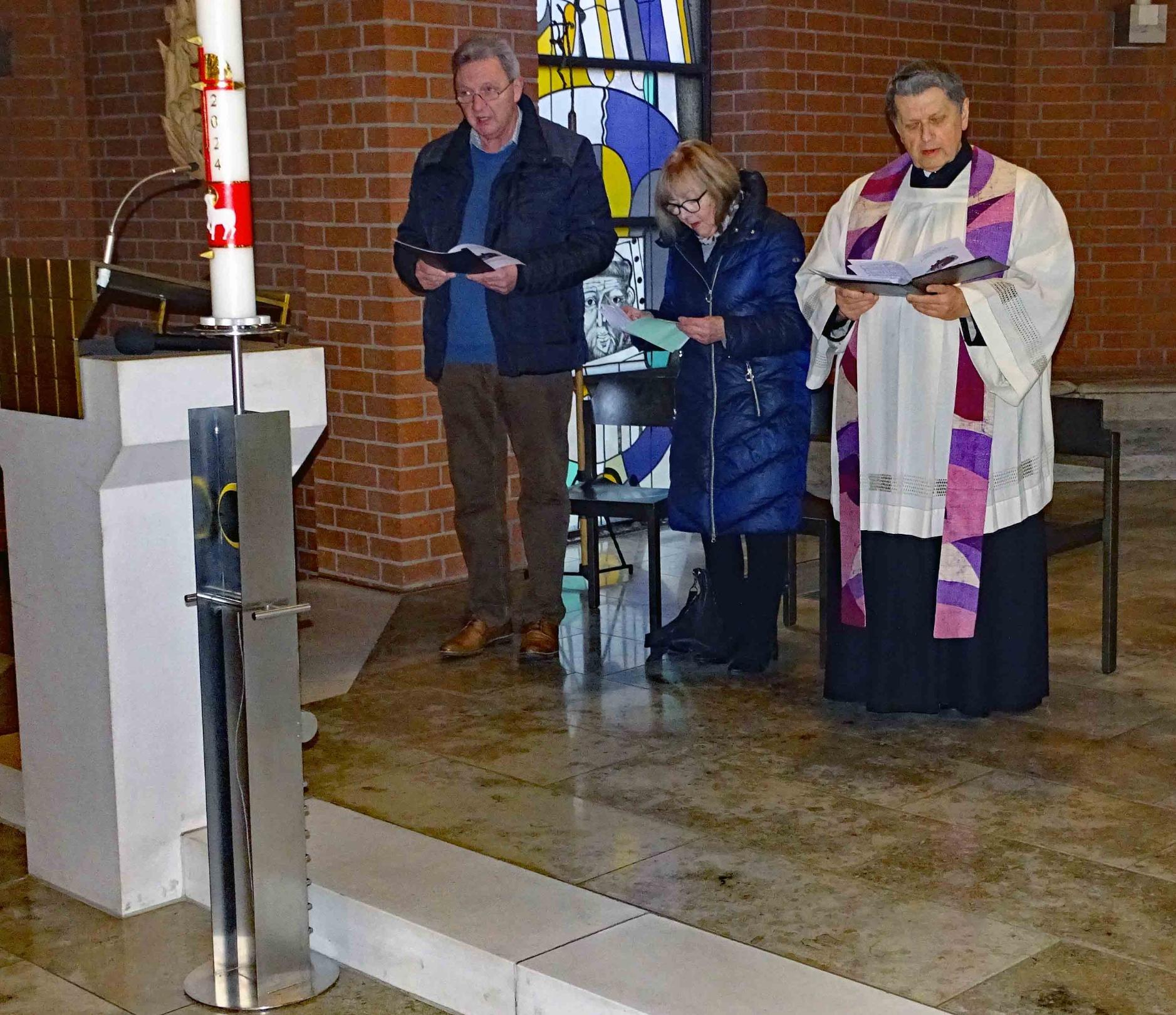 Büttelborn, 01. Dezember 2024: Ökumenischer-Gottesdienst (c) Markus Schenk