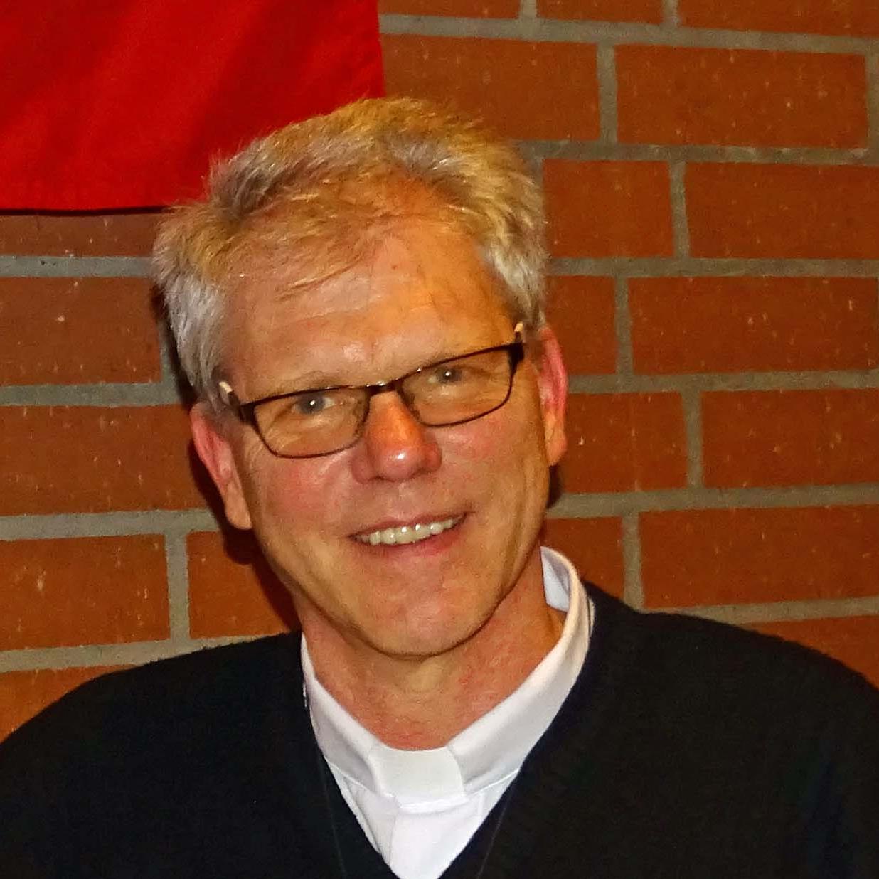 Reinhold Nann beim Besuch in Büttelborn 2018.