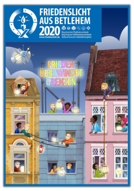Bausteinheft zum Friedenslicht 2020 (c) DPSG Mainz