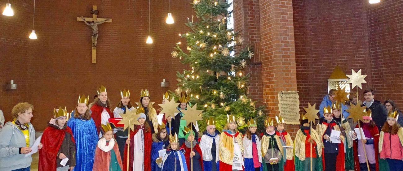 Sternsinger Gruppenbild