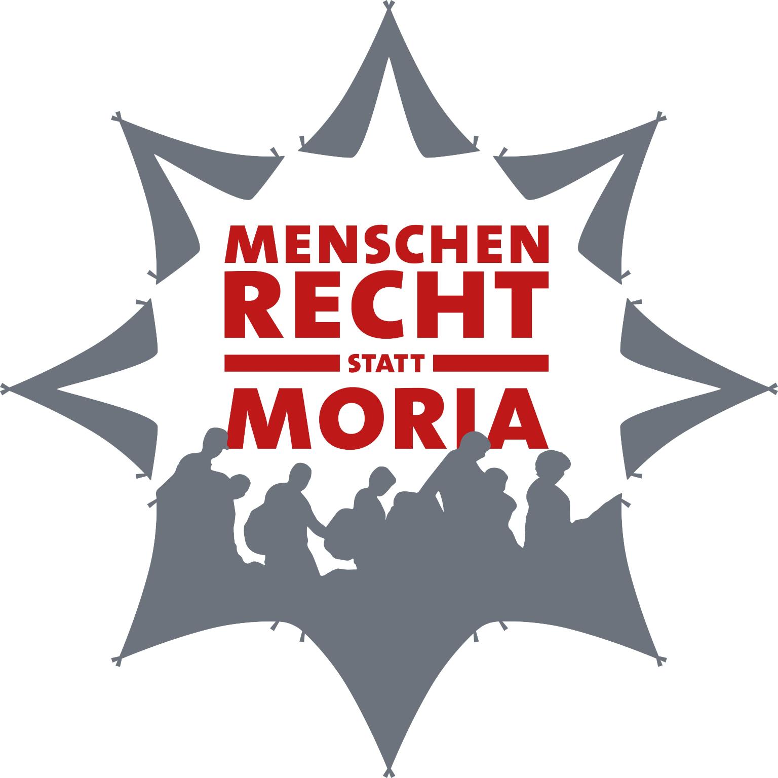 Logo Menschenrecht statt Moria (c) Pax Christi