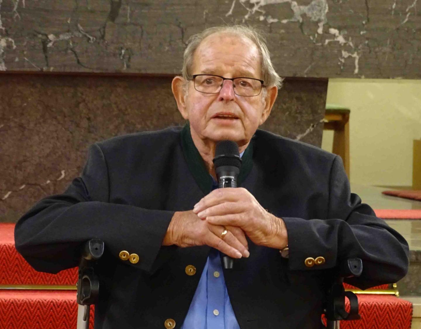 Günter Seemann - 40 Jahre Diakon. (c) Markus Schenk
