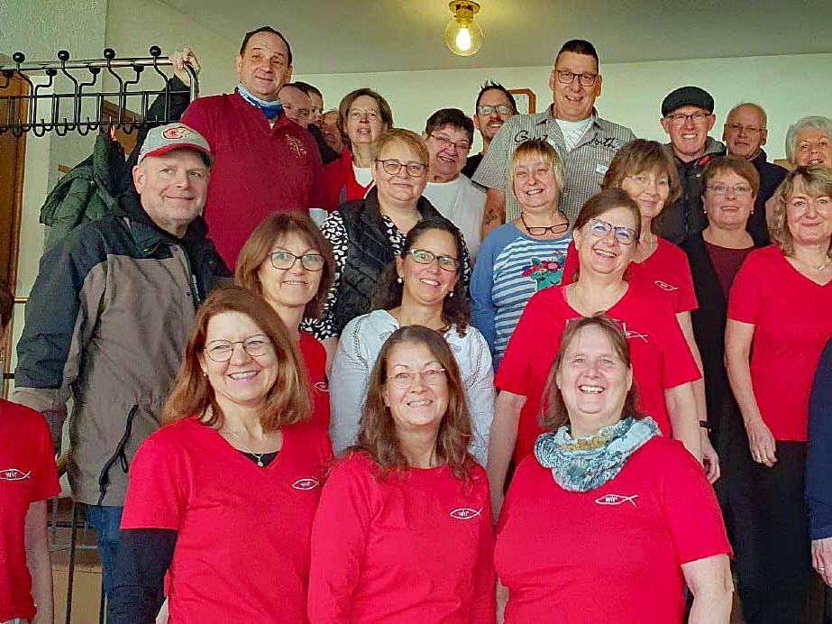 Groß-Gerau, 16. November 2025: Viele Helfer sorgten für einen reibungslosen Ablauf des Adventsbasars.