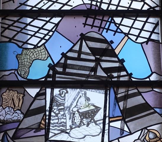 Weihnachtsfenster - St. Nikolaus von der Flüe - Büttelborn