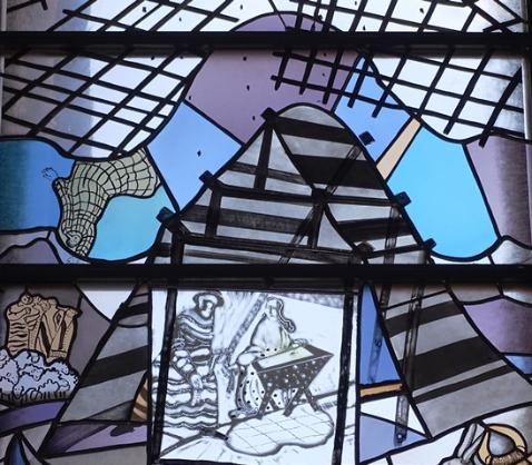 Weihnachtsfenster - St. Nikolaus von der Flüe - Büttelborn (c) Markus Schenk