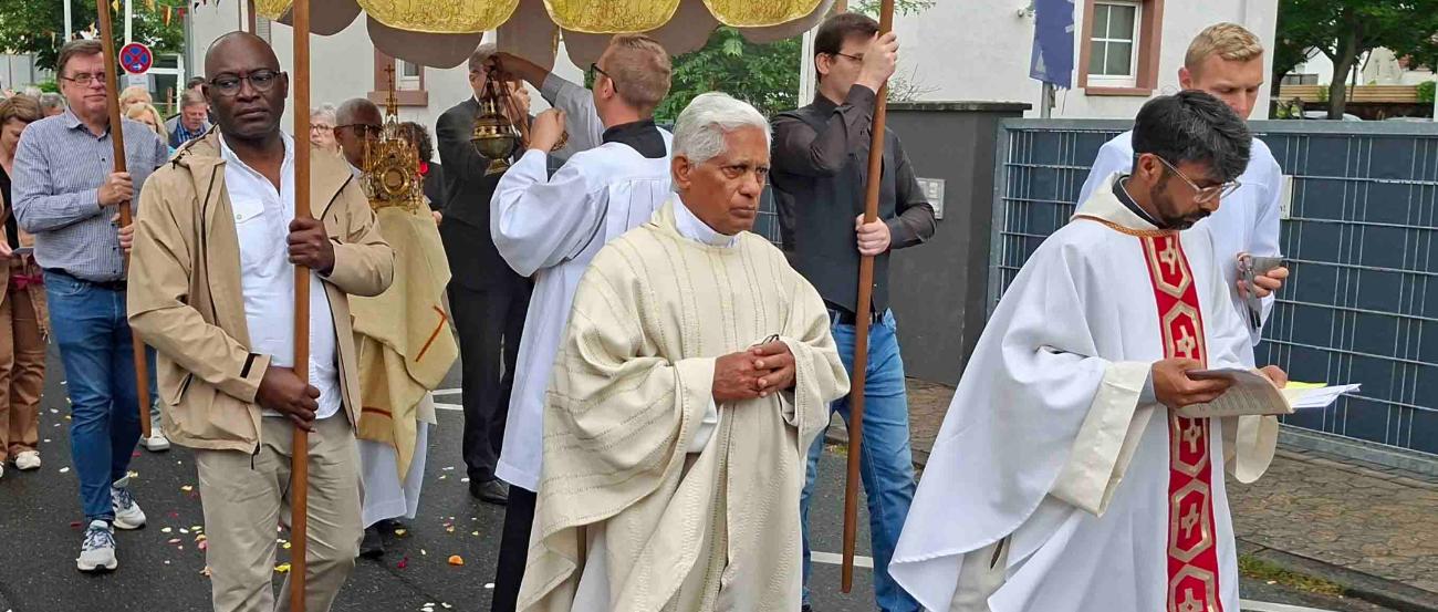 Groß-Gerau, 04. Juni 2026: Prozession