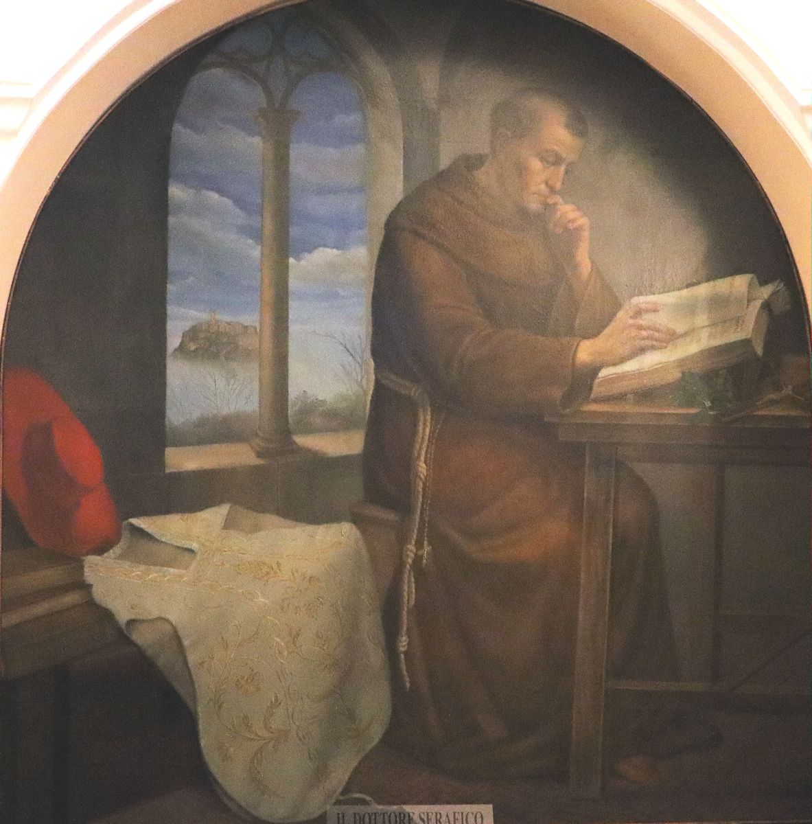 Bonaventura46 (c) Fresko in der Klosterkirche San Biagioin Acireale bei Catania   ©️Joachim Schäfer - Ökumenisches Heiligenlexikon.