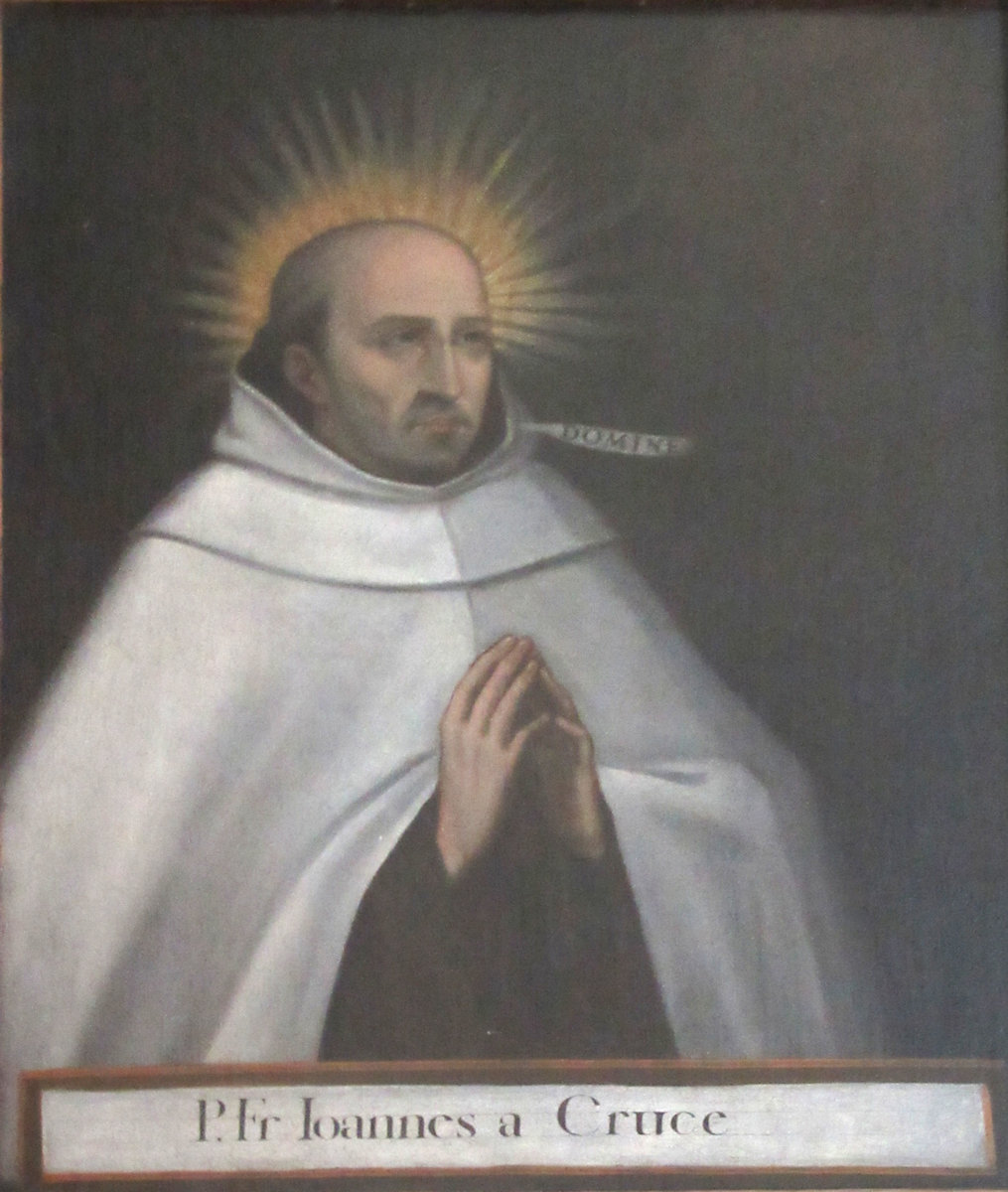 Johannes vom Kreuz (c) Joachim Schäfer - Ökumenisches Heiligenlexikon - Bild, 17. Jahrhundert, im Kloster der unbeschuhten Karmeliter in Segovia