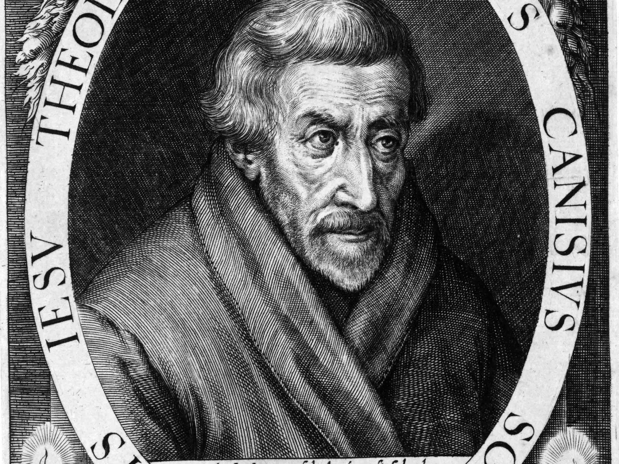 Petrus Canisius Kupferstich um 1600