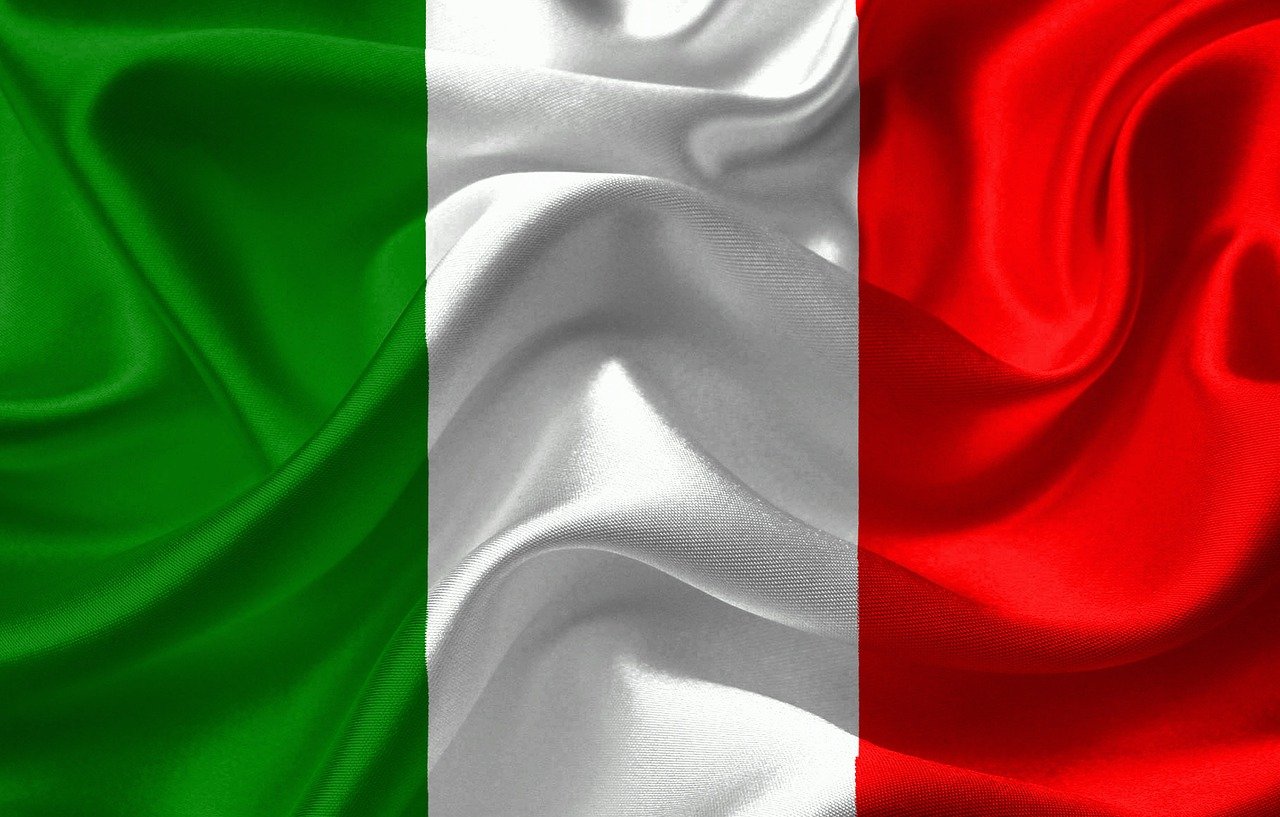 Italienische Flagge (c) Pixabay