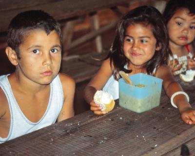 Kinder aus Oberá (Provinz Misiones) in Argentinien.