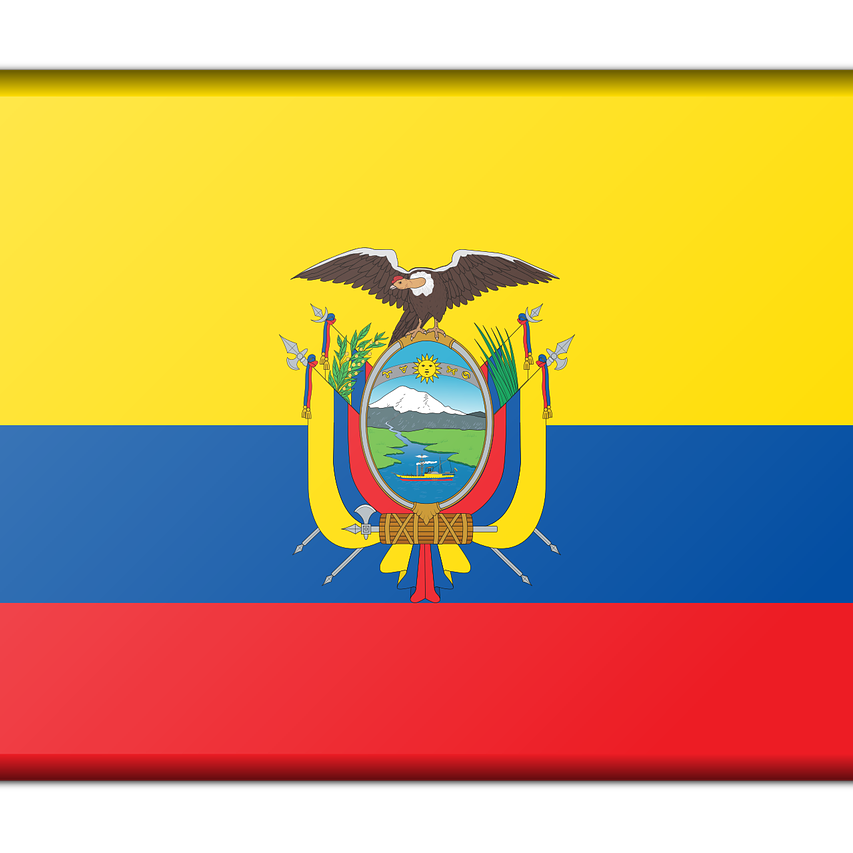 Flagge Ecuador