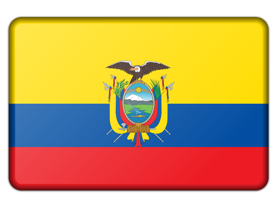 Flagge Ecuador