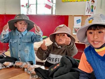 Kinder aus Caravelí in Peru