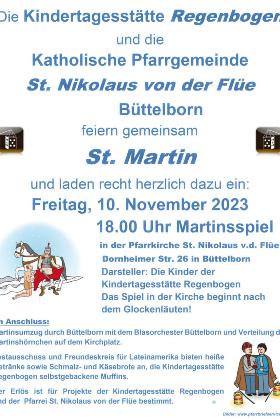 2023-11-10 Plakat St. Martin BÜBO