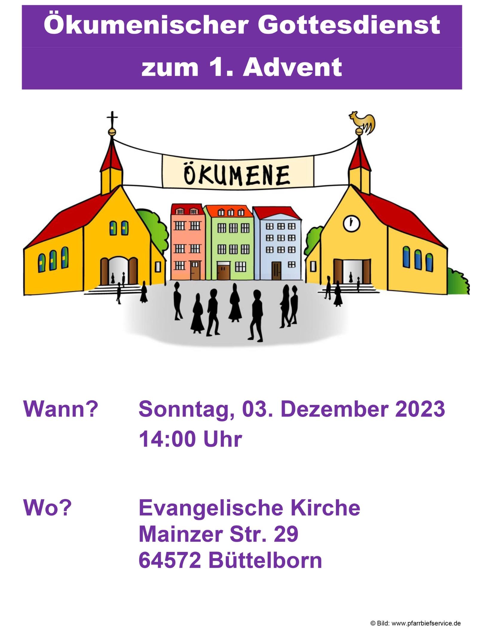 2023-12-03-Ökumenischer Gottesdienst-Neu (c) Markus Schenk