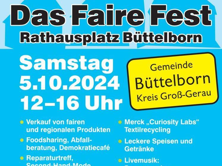 Gemeinde Büttelborn - Faires Fest - 2024