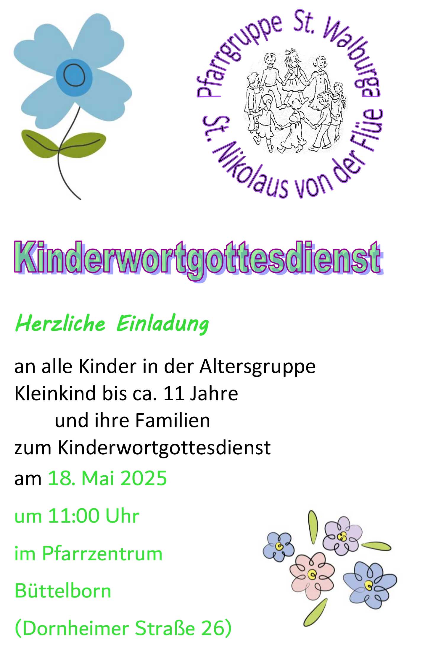 Kindergottesdienst 2025 - 05 (c) Pfarrbüro Pfarrgruppe GG/BÜBO