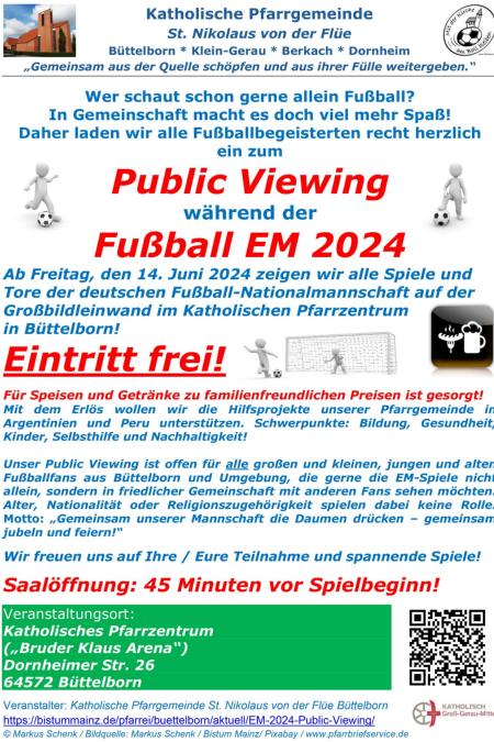 Plakat EM-Public-Viewing 2024