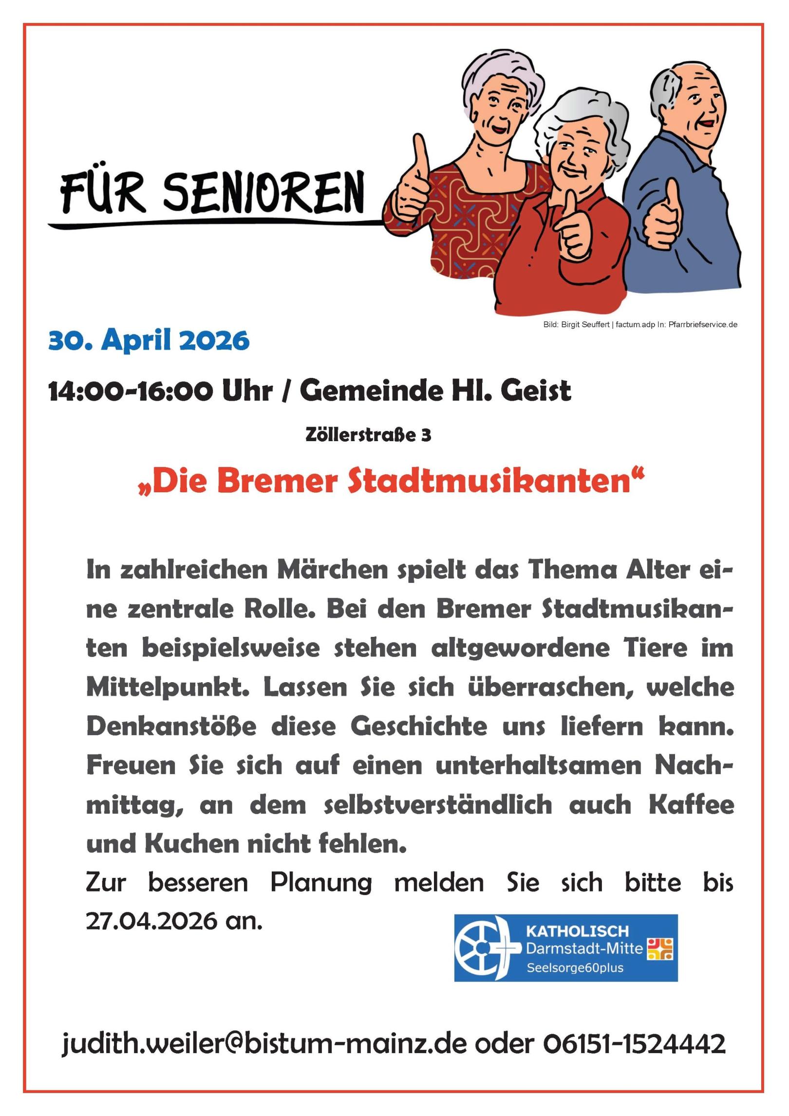 April 2026 Seniorennachmittag (c) HlGeist