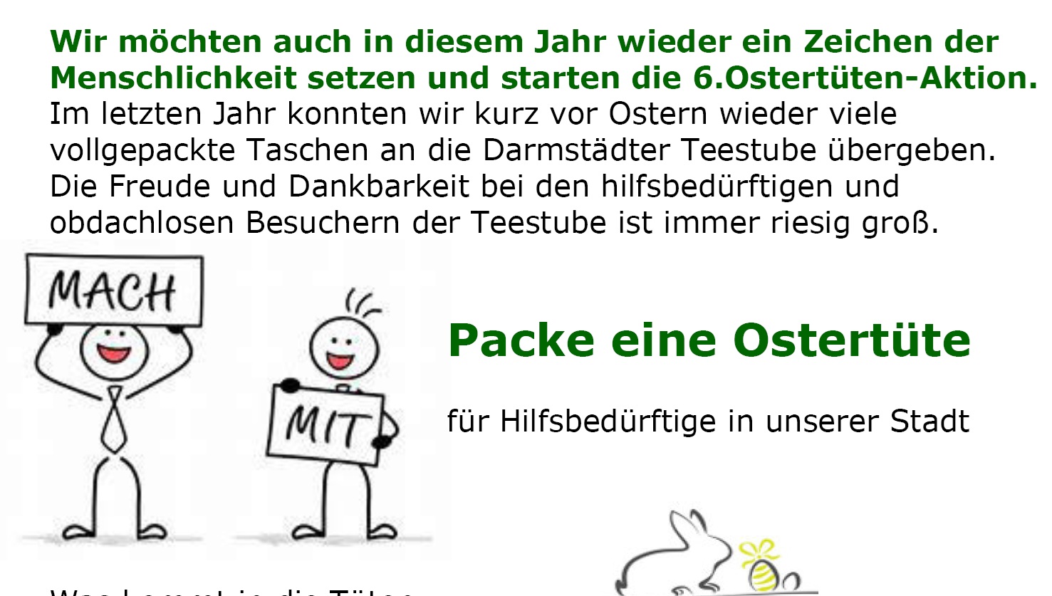 Ostertueten (c) HlGeist