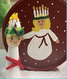 Lucia Adventsschmuck