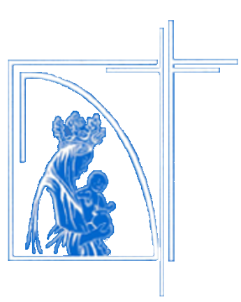 Maria mit Jesus im Kreuz
