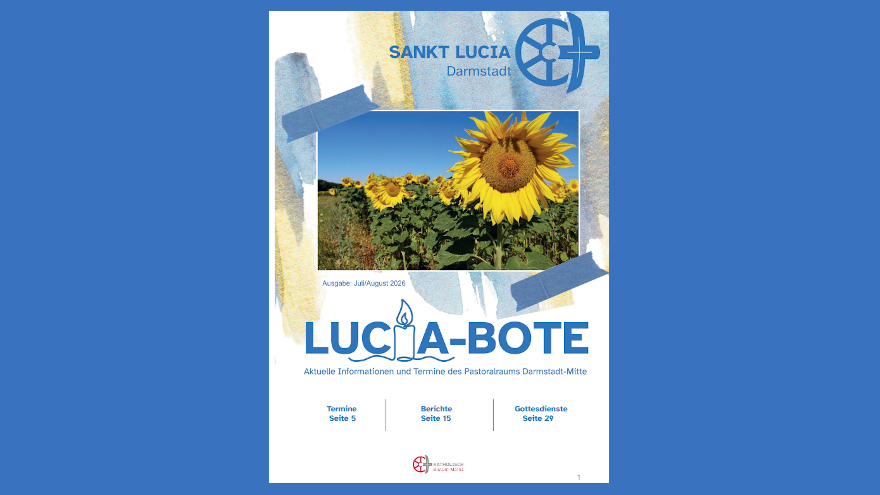 Titelbild Lucia Bote Juli und August 2026