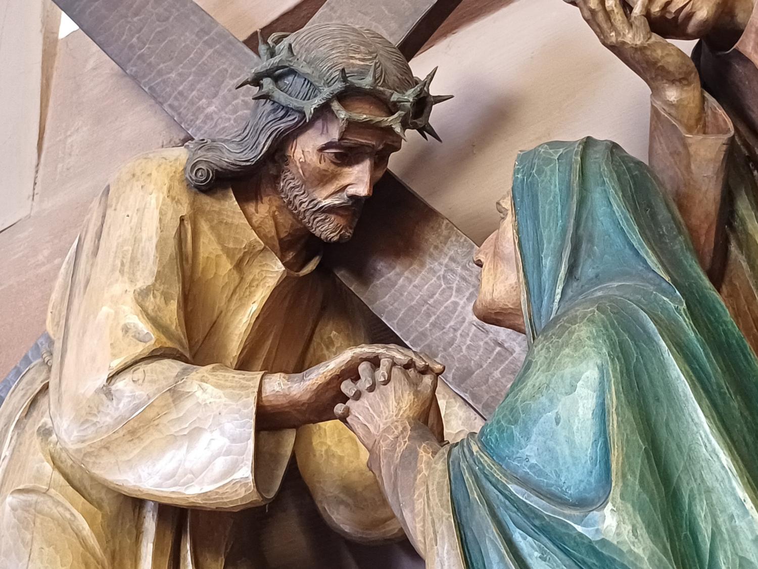 Jesus begegnet seiner Mutter Maria (c) Dominique Humm