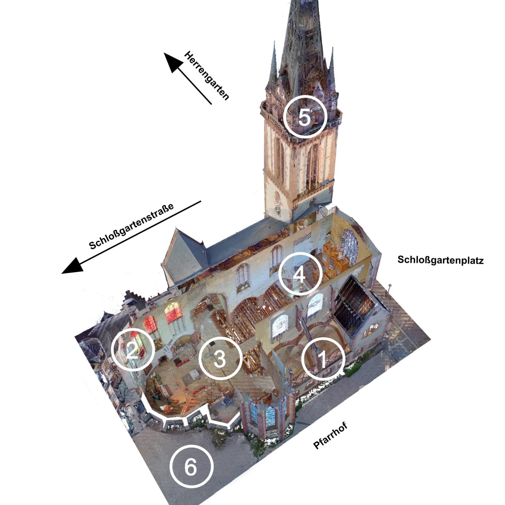 Schautafel St. Elisabeth (c) Fangyu Technologies GmbH, Darmstadt /Dominique Humm