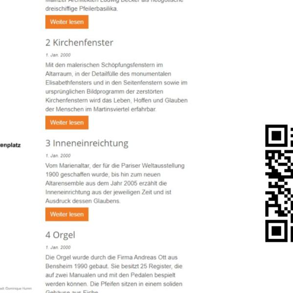 Neuer digitaler Kirchenfüher online