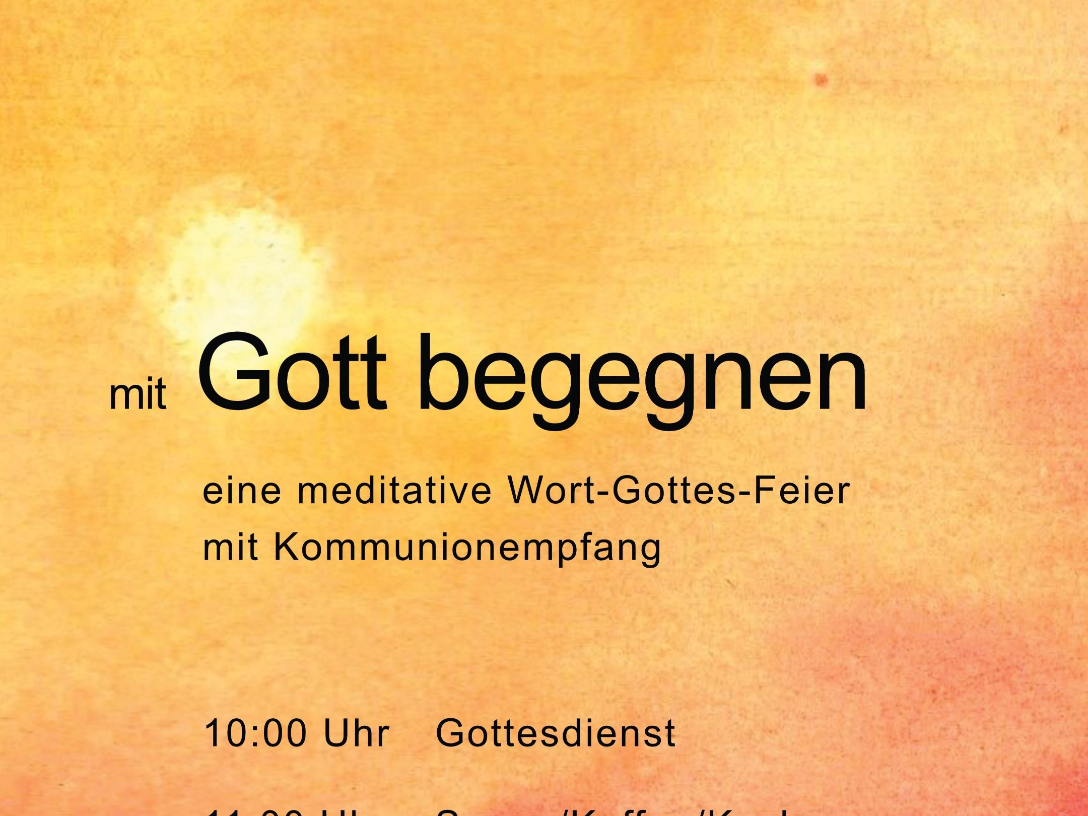 Mini-Exerzitien im Gottesdienst