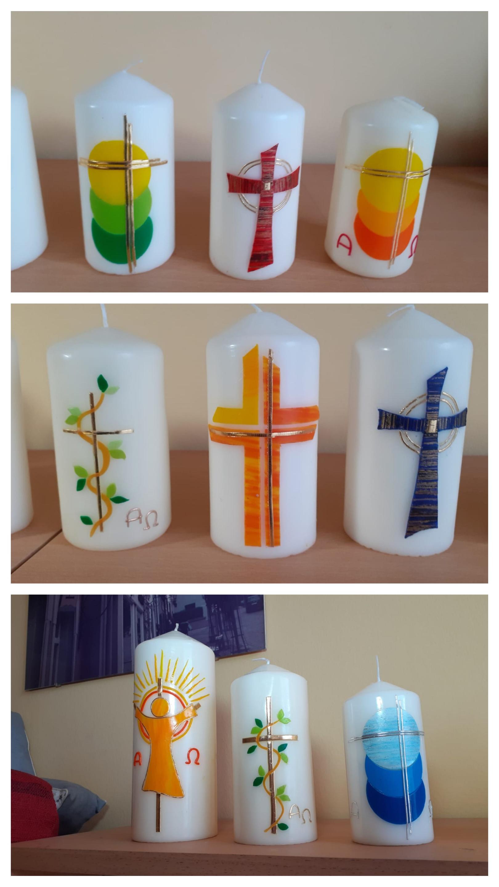 Osterkerzen (c) Mechthild Maier