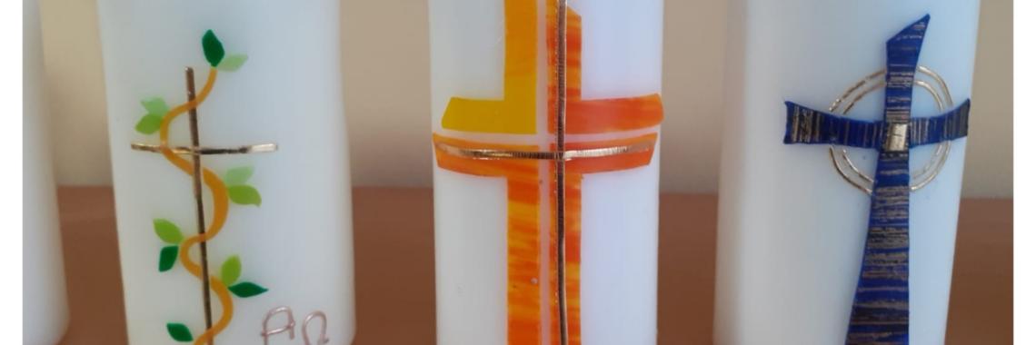 Verkauf von Osterkerzen