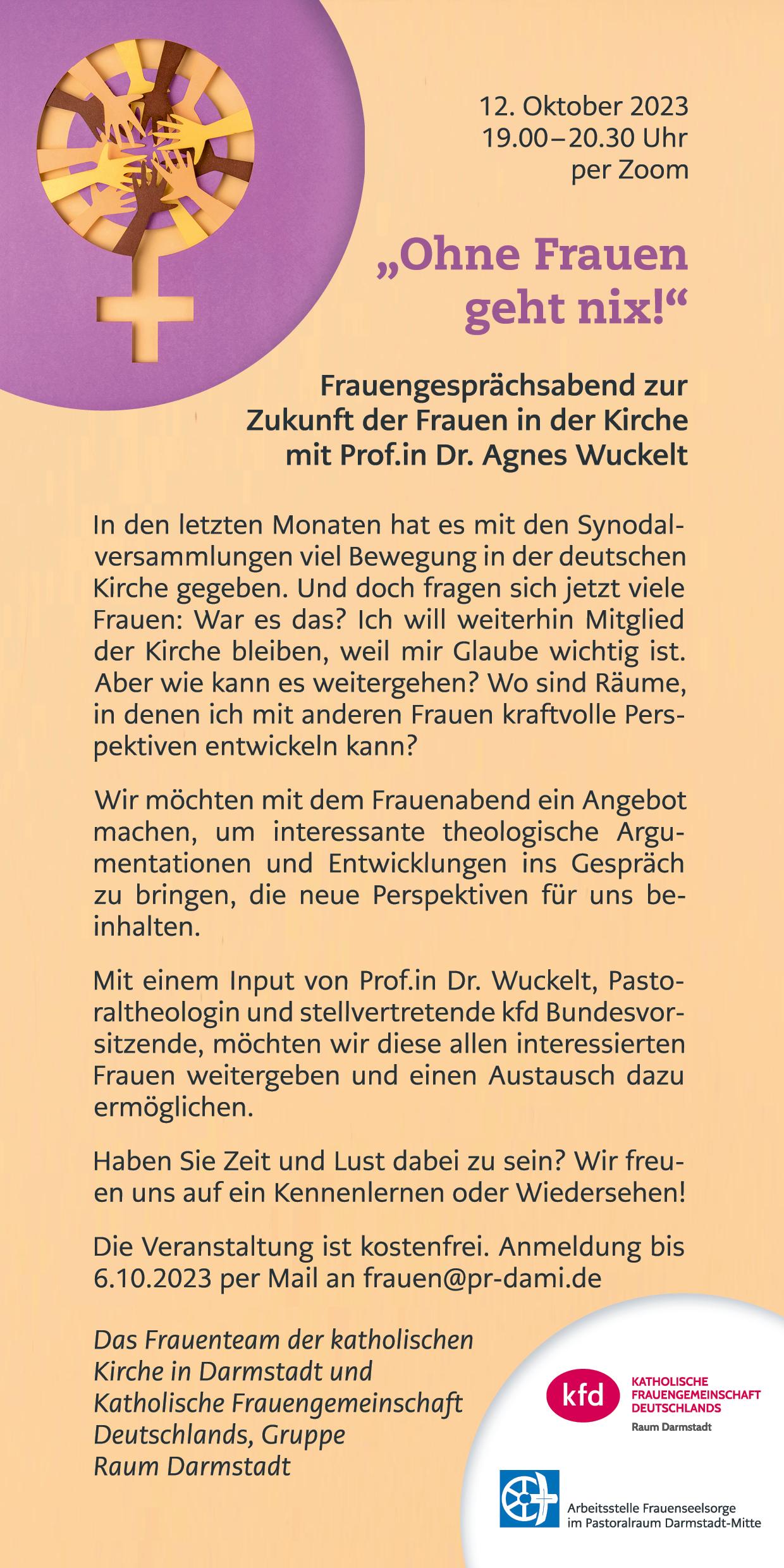 Flyer_Oktober (c) Gisela Franzel