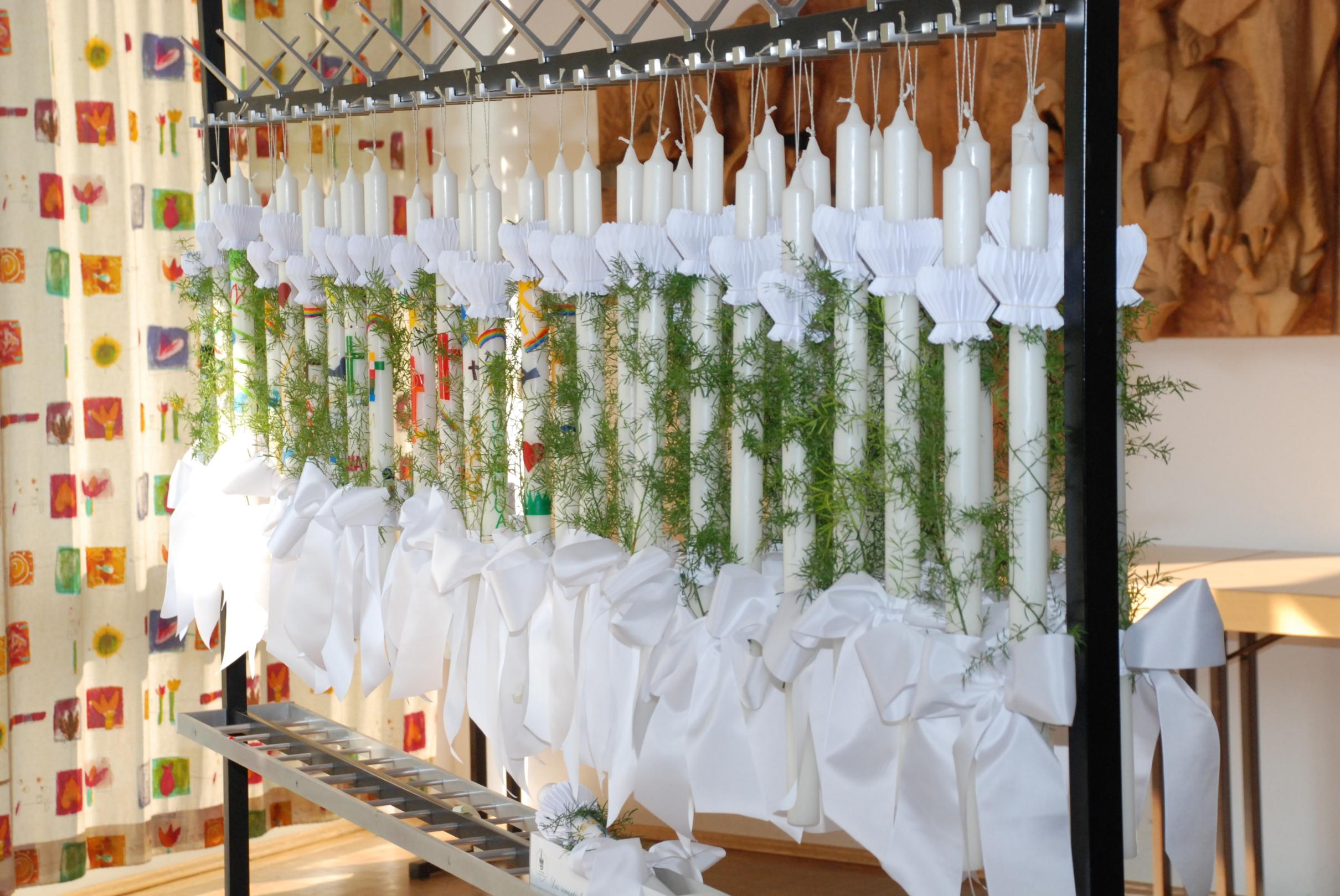 Erstkommunion-Kerzen