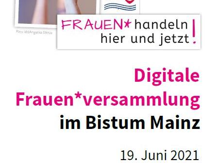 Digitale Frauenversammlung im Bistum Mainz