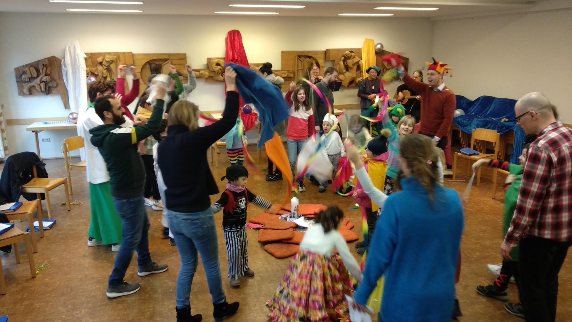 Fastnacht-Kindergottesdienst (c) Dominique Humm