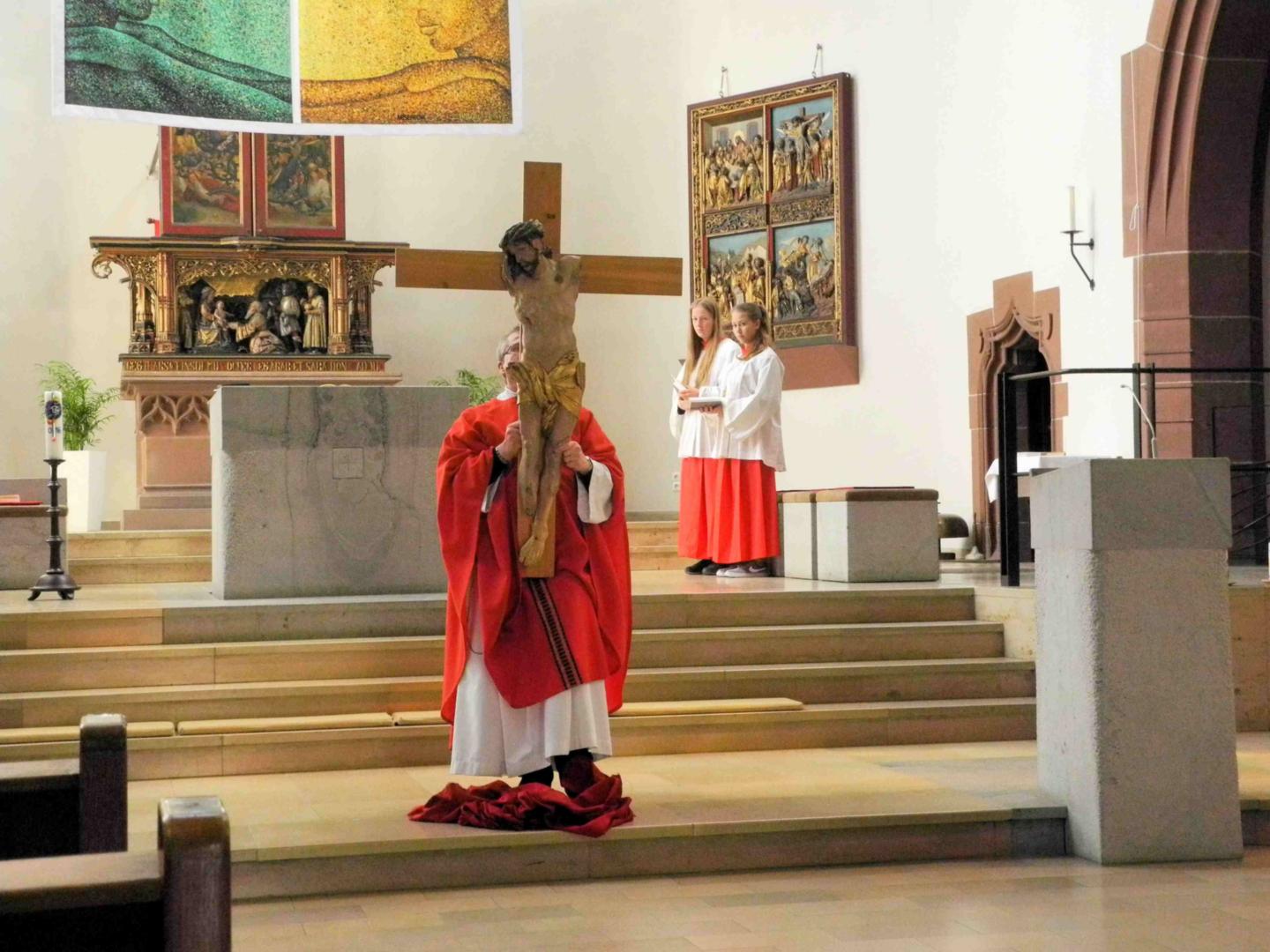 Kreuzenthüllung (c) St. Elisabeth