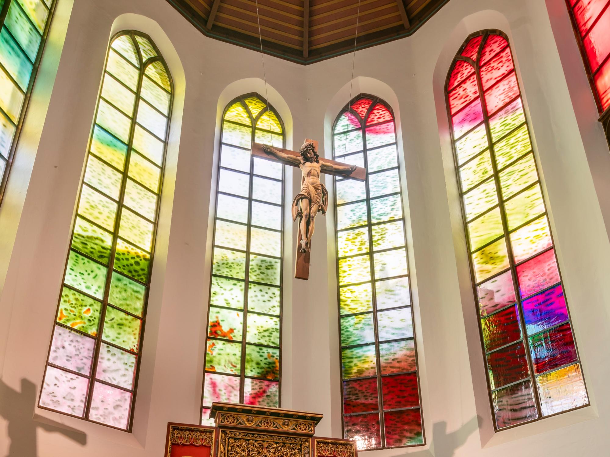 Kirchenfenster St. Elisabeth, Darmstadt - 122